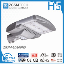 Fuente de alimentación de CC 100W Luz LED solar para exteriores